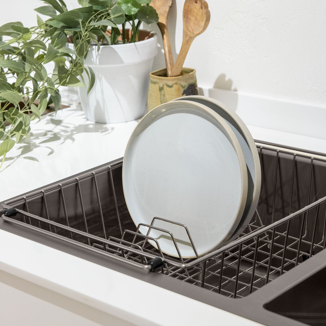 Stainless Steel In-Sink Dish Drainer