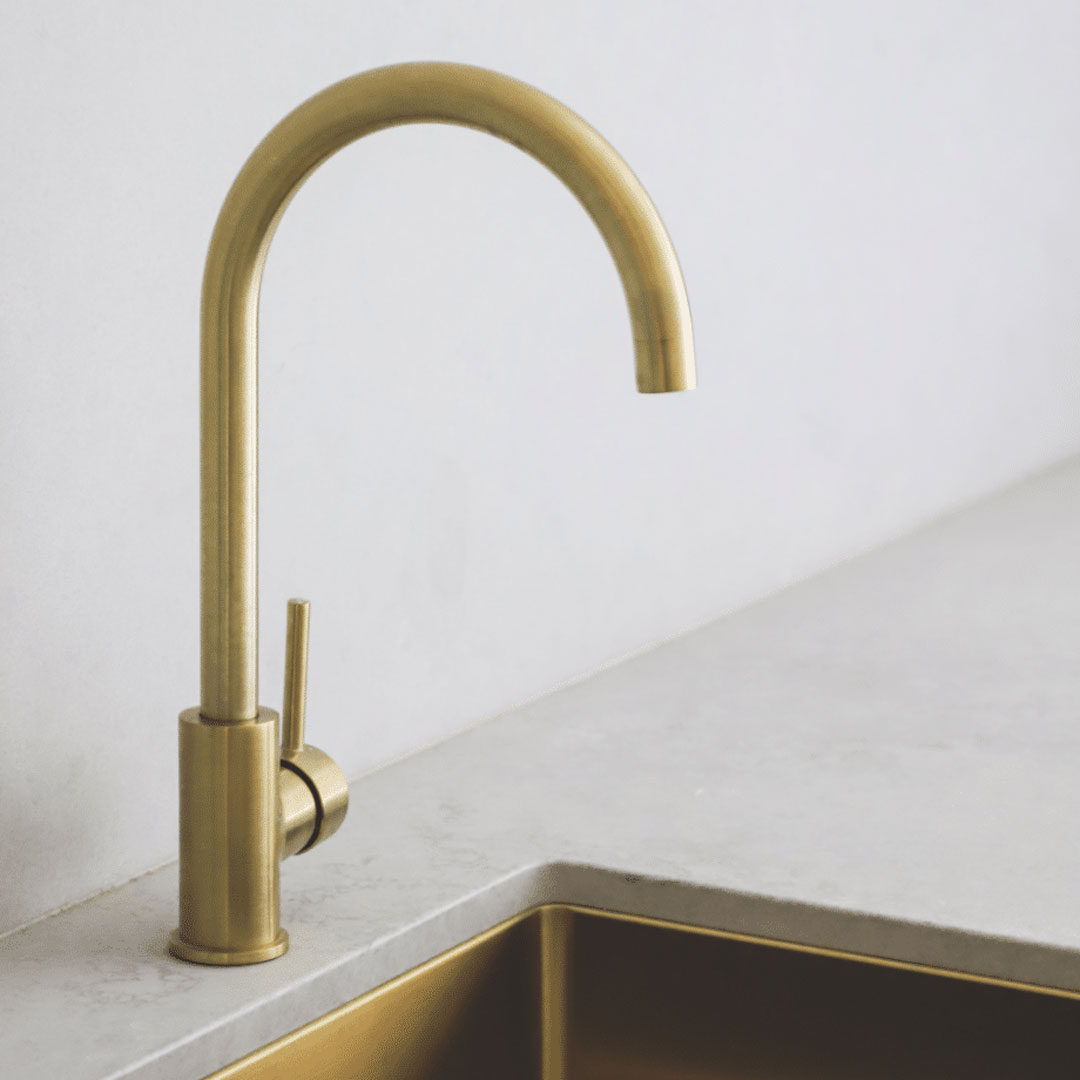 WHY YOU SHOULD CHOOSE BRUSHED BRASS TAPWARE TO DEFINE YOUR KITCHEN OR  BATHROOM SPACE