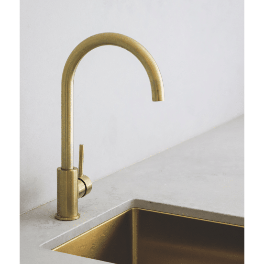 Brass Kitchen Tap Brushed Brass Tapware Australia Buy Online In Store