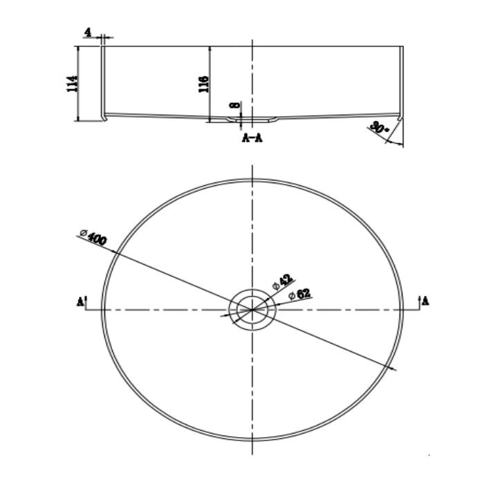 Harlow Round Basin Sink Brushed Brass Abi Bathrooms And Interiors 7974