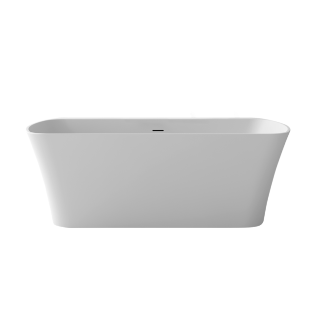 Scala Acrylic Free Standing Bath - 1650 Matte White | ABI Interiors