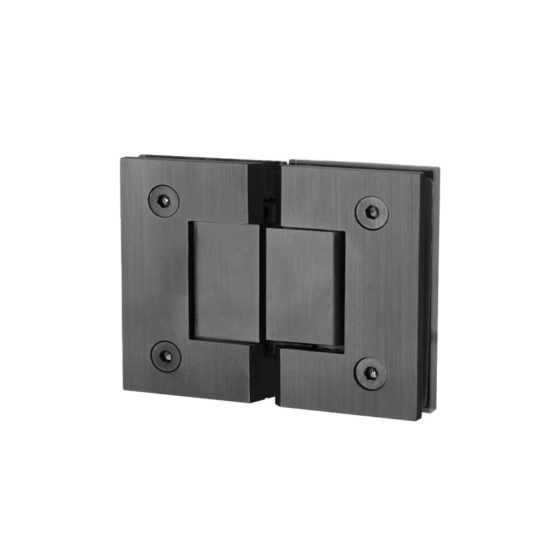 Kenzie Glass to Glass Shower Hinge - Matte Black | ABI Bathrooms ...