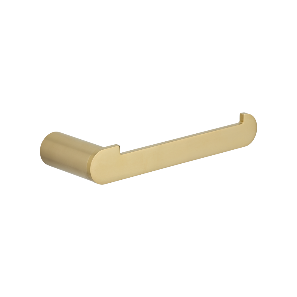 Otto Toilet Roll Holder Brushed Brass Abi Bathrooms And Interiors