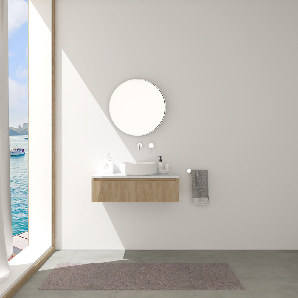 Rylan 1 Drawer Vanity 900mm Abi Bathrooms Interiors