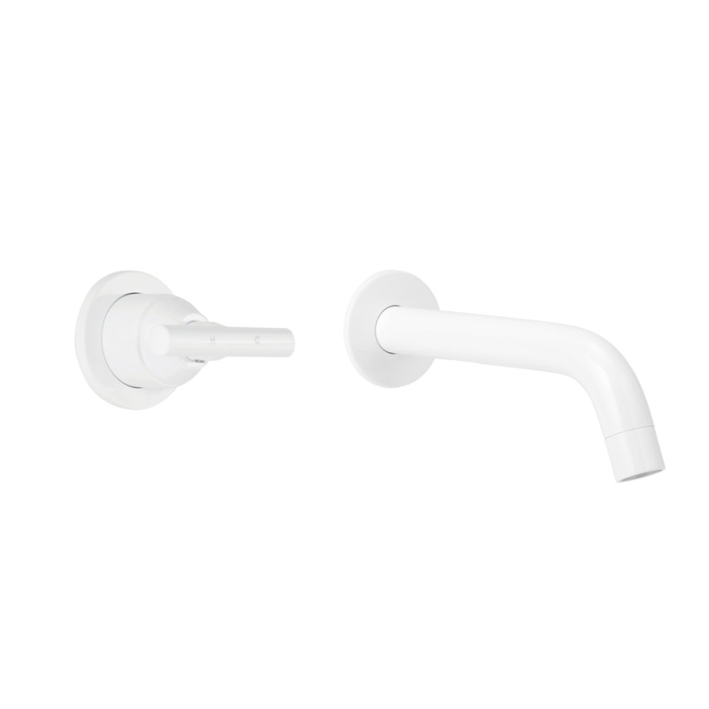 Barre Progressive Mixer Spout Set White Abi Bathrooms Interiors