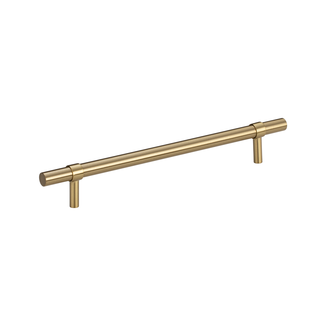 Modi Adjustable Cabinetry Pull 250mm - Brushed Brass 